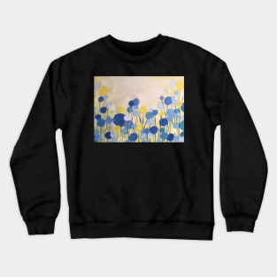 Cool color bubble blossoms Crewneck Sweatshirt